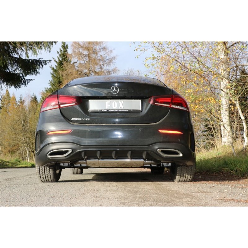 Escape deportivo Fox Mercedes A-Klasse W177/ V177 (desde 2018) A180/ A200 Todos