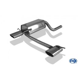 Escape deportivo Fox Mercedes C-Klasse 203 Limousine/ T-Modell Todos