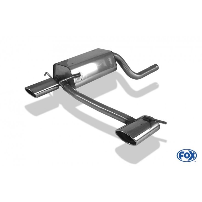 Escape deportivo Fox Mercedes C-Klasse 203 Limousine/ T-Modell Todos