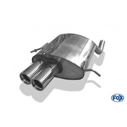 Escape deportivo Fox Mercedes C-Klasse 203 Sportcoupe CL203 1,8l