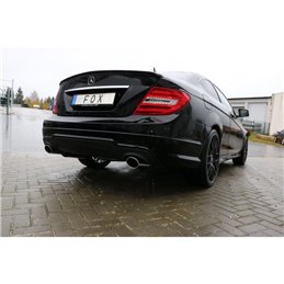 Escape deportivo Fox Mercedes C-Klasse 204 W204/ S204 4 Zylinder