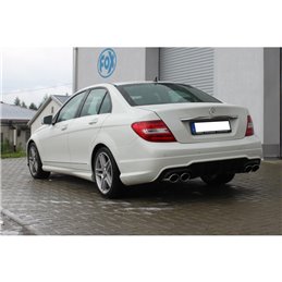 Escape deportivo Fox Mercedes C-Klasse 204 W204/ S204 4 Zylinder