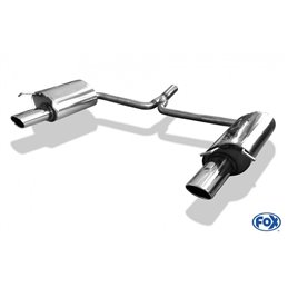 Escape deportivo Fox Mercedes C-Klasse 204 W204/ S204 4 Zylinder