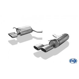 Escape deportivo Fox Mercedes C-Klasse 204 W204/ S204 6 Zylinder