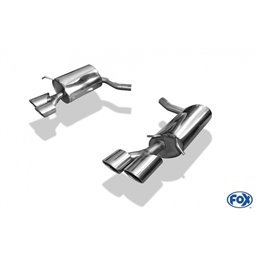 Escape deportivo Fox Mercedes C-Klasse 204 W204/ S204 6 Zylinder