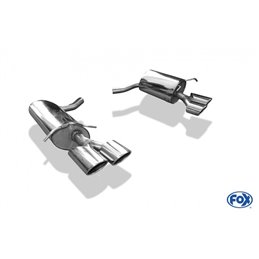 Escape deportivo Fox Mercedes C-Klasse 204 W204/ S204 6 Zylinder