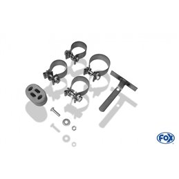 Escape deportivo Fox Opel Astra G G Coupe/Cabrio 1,6/ 1,8/ 2,2/ 2,2 DTi 60er System