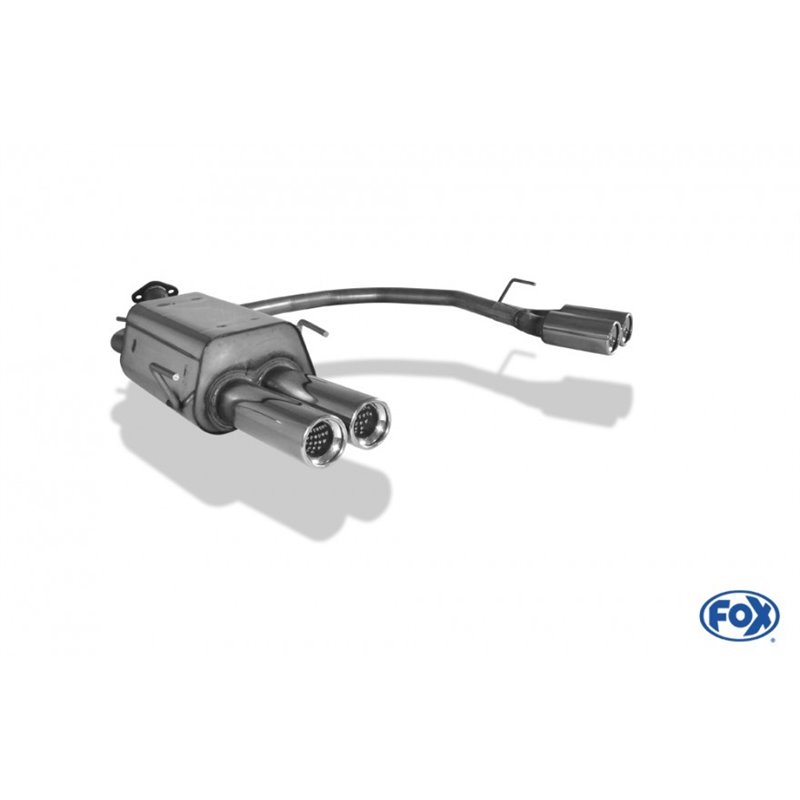 Escape deportivo Fox Opel Astra G G-CC 60er System