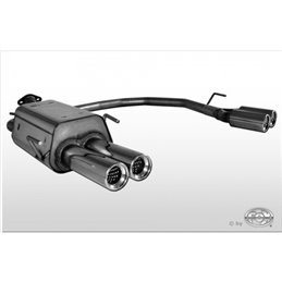 Escape deportivo Fox Opel Astra G G Stufenheck 60er System