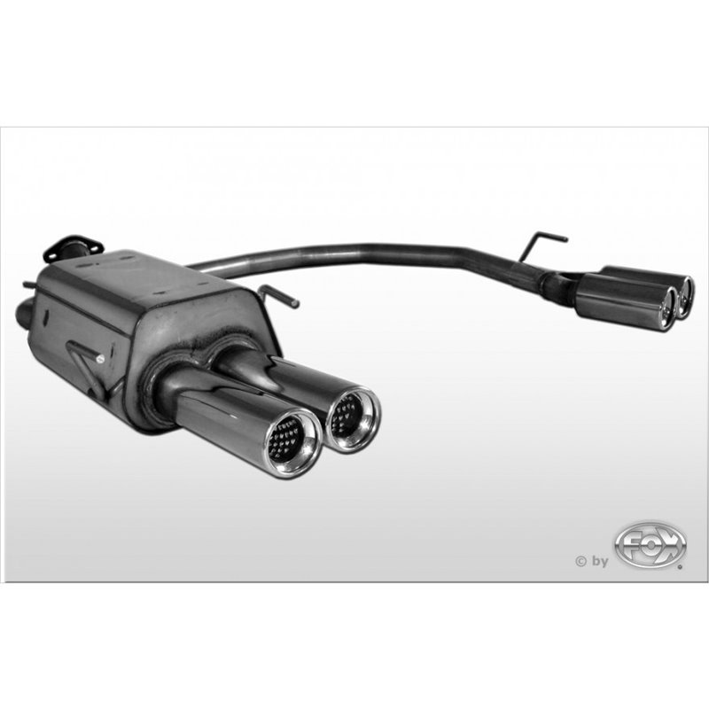 Escape deportivo Fox Opel Astra G G Stufenheck 60er System