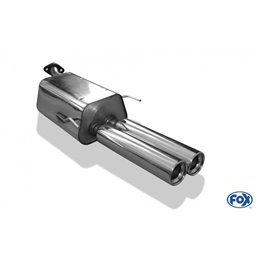 Escape deportivo Fox Opel Astra G G Stufenheck 60er System