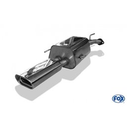 Escape deportivo Fox Opel Astra G G Stufenheck 60er System