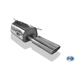 Escape deportivo Fox Opel Astra G G Stufenheck 60er System