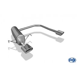 Escape deportivo Fox Opel Astra H Limousine und GTC 1,2 - 1,8 und 1,3l D - 1,9l D