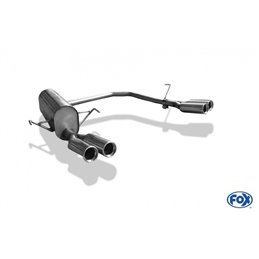Escape deportivo Fox Opel Astra H Caravan und Stufenheck 1,2 - 1,8 und 1,3l D - 1,9l D