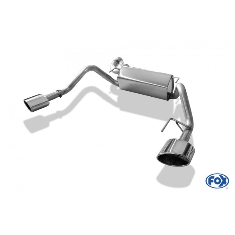 Escape deportivo Fox Opel Astra J Stufenheck 1,6l