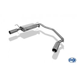 Escape deportivo Fox Opel Vectra B Duplex-System Todos