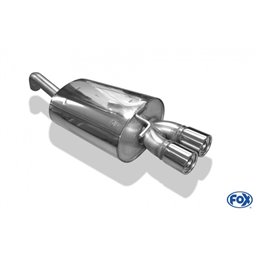 Escape deportivo Fox Toyota Corolla E12 Hatchback 1,6l - 2,0 D 81kW Todos