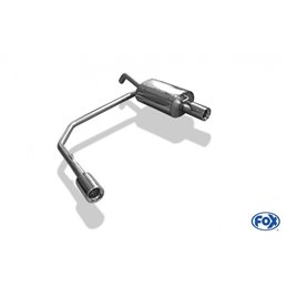 Escape deportivo Fox Toyota Corolla E12 Hatchback 1,8l TS Kompressor Todos