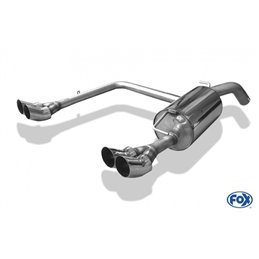 Escape deportivo Fox Toyota Yaris Yaris TS P1 Todos