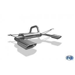 Escape deportivo Fox Toyota Yaris Yaris XP9 desde 06 1,0l 1,3l 1,4l D Todos