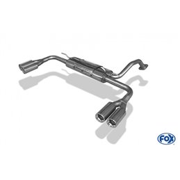 Escape deportivo Fox Toyota Auris 2006-2011 - E15 Benzin Todos