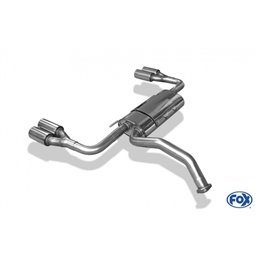 Escape deportivo Fox Toyota Auris 2006-2011 - E15 Benzin Todos