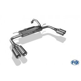 Escape deportivo Fox Toyota Auris 2006-2011 - E15 Benzin Todos