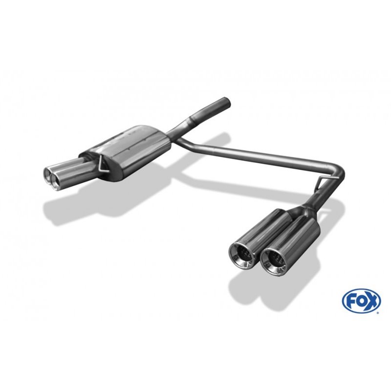 Escape deportivo Fox Volkswagen Passat 3C 2,0l 147/155kW 2,0l TDI 125kW Todos