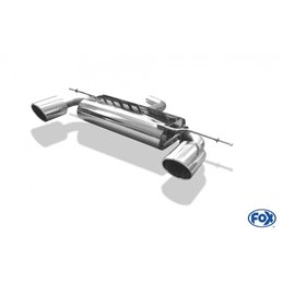 Escape deportivo Fox Volkswagen Scirocco 1,4l TSI + 2,0l TDI 100/103kW 55er System Todos