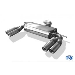 Escape deportivo Fox Volkswagen Scirocco 1,4l TSI + 2,0l TDI 100/103kW 70er System Todos