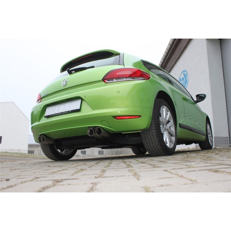 Escape deportivo Fox Volkswagen Scirocco 1,4l TSI + 2,0l TDI 100/103kW 70er System Todos
