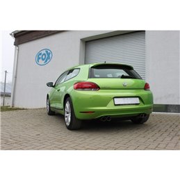 Escape deportivo Fox Volkswagen Scirocco 1,4l TSI + 2,0l TDI 100/103kW 70er System Todos