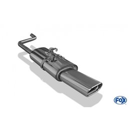 Escape deportivo Fox Volkswagen Polo 86C Todos