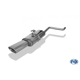 Escape deportivo Fox Volkswagen Polo 86C Todos