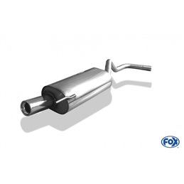 Escape deportivo Fox Volkswagen Polo 6N 45mm Todos