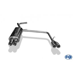 Escape deportivo Fox Volkswagen Polo 6N 50mm Todos