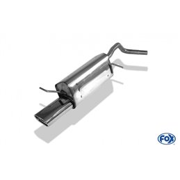 Escape deportivo Fox Volkswagen Polo 9N Todos