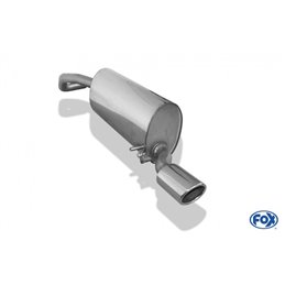 Escape deportivo Fox Volkswagen Polo 6R Todos