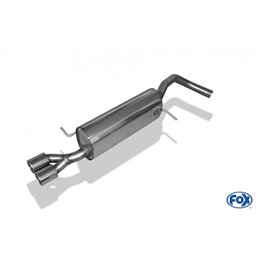 Escape deportivo Fox Volkswagen Polo 6R GT und GTI 55mm Todos