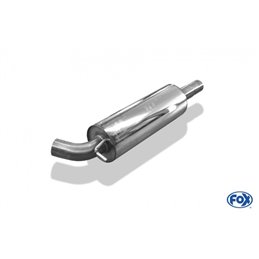 Escape deportivo Fox Volkswagen Polo 6R GT und GTI 63,5mm Todos