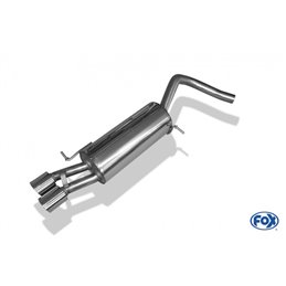 Escape deportivo Fox Volkswagen Polo 6R GT und GTI 63,5mm Todos