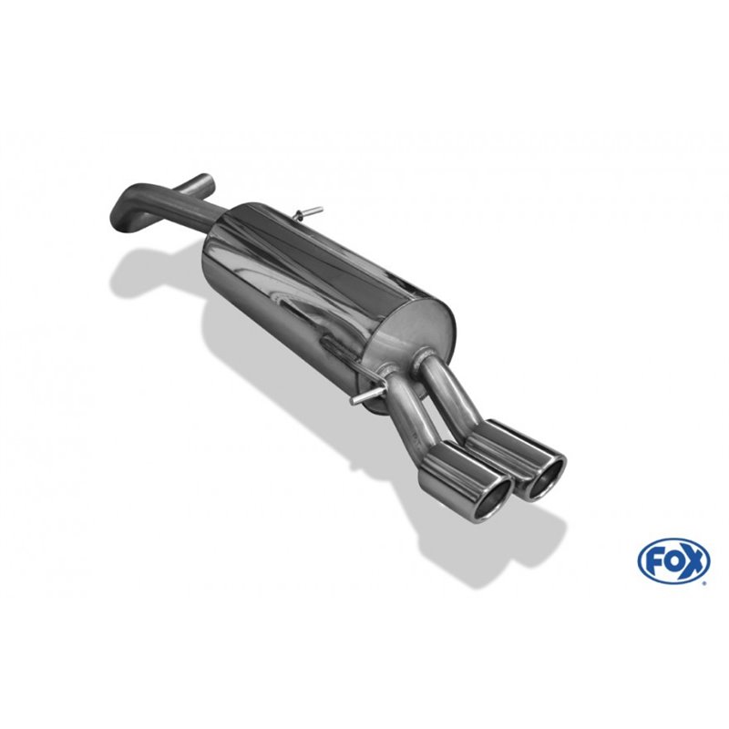 Escape deportivo Fox Volkswagen Polo 6R GT und GTI 63,5mm Todos