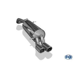 Escape deportivo Fox Volkswagen Polo 6R GT und GTI 63,5mm Todos