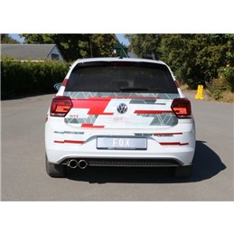 Escape deportivo Fox Volkswagen Polo AW1 GTI Todos