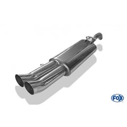 Escape deportivo Fox Volkswagen Golf II 1,0 - 1,8l + 1,6l D Todos