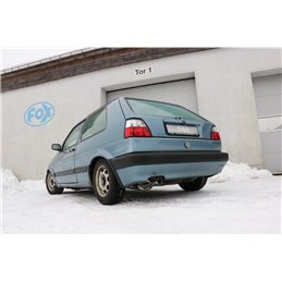Escape deportivo Fox Volkswagen Golf II 1,0 - 1,8l + 1,6l D Todos