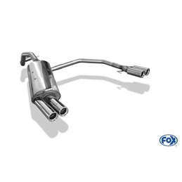 Escape deportivo Fox Volkswagen Beetle 1C, 9C, 1Y 55mm System Todos