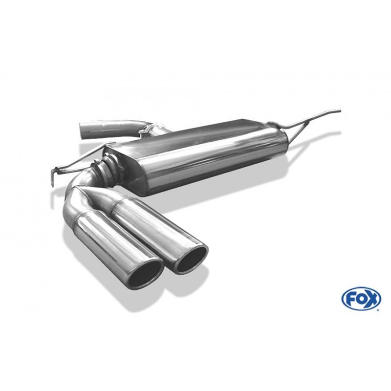 Escape deportivo Fox Volkswagen Beetle 16 (5C) 1,4l 2,0l TDI Starre Hinterachse