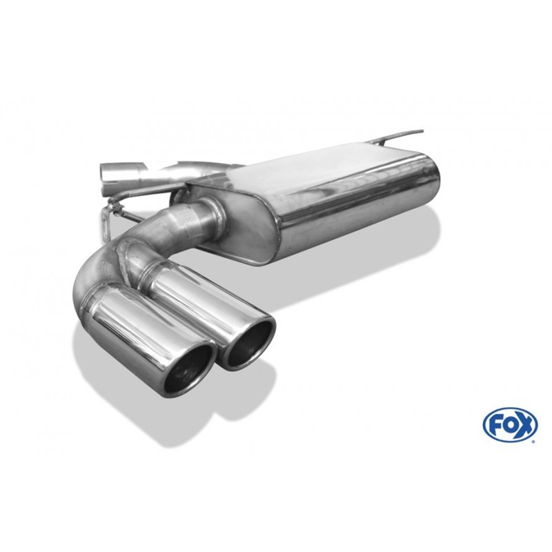 Escape deportivo Fox Volkswagen Beetle 16 (5C) 1,4l 2,0l TDI Starre Hinterachse